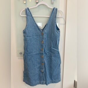 Denim long shirt/dress